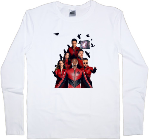 Kids' Longsleeve Shirt - umbrella academy season 3 (5) - Mfest