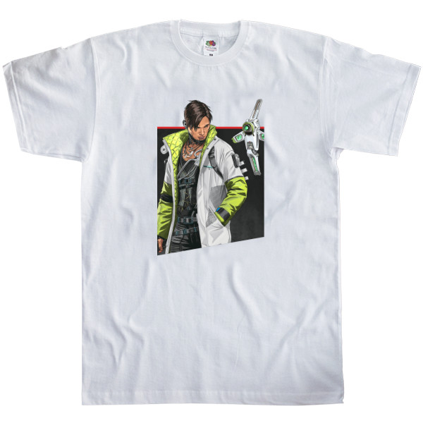 Men's T-Shirt Fruit of the loom - Apex Legends Крипто - Mfest