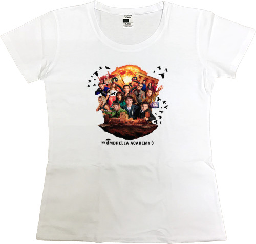 Women's Premium T-Shirt - umbrella academy season 3 (4) - Mfest