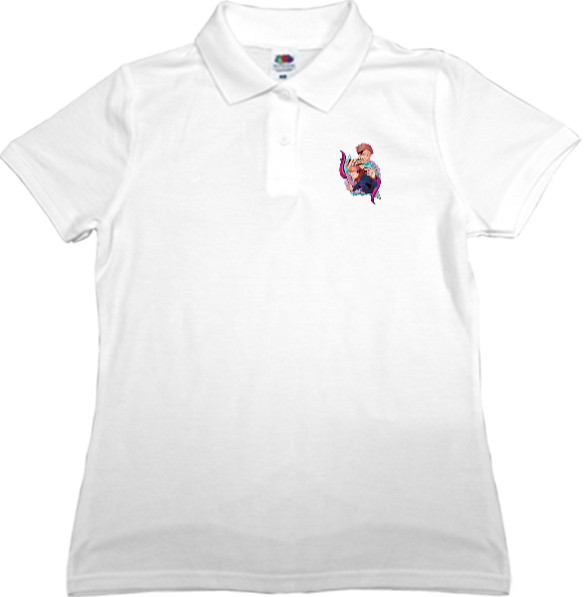 Women's Polo Shirt Fruit of the loom - магическая битва 3 - Mfest