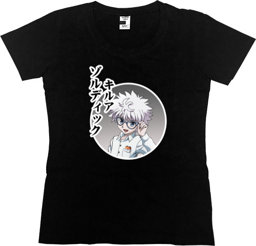 Hunter × Hunter / Охотник х Охотник - Women's Premium T-Shirt - killua zoldyck 3 - Mfest