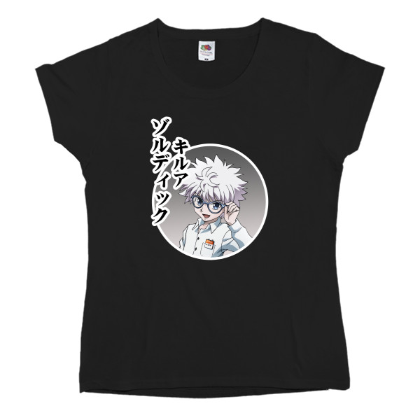 Women's T-shirt Fruit of the loom - killua zoldyck 3 - Mfest