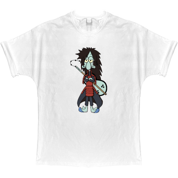 T-shirt Oversize - naruto spongebob - Mfest