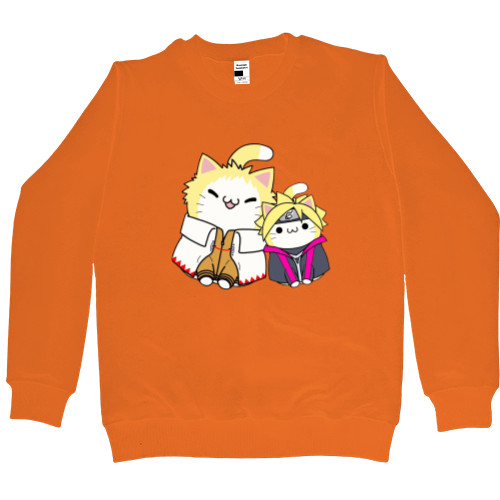 Men’s Premium Sweatshirt - naruto cat - Mfest