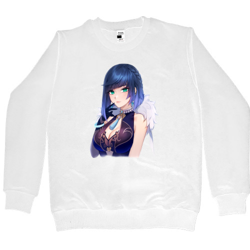 Women's Premium Sweatshirt - yelan genshin impact 3 - Mfest