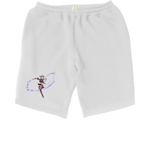 Men's Shorts - Genshin Impact Kuki Shinobu 2 - Mfest