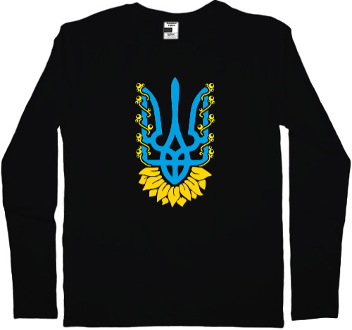 Лонгслив Мужской - floral coat of arms - Mfest