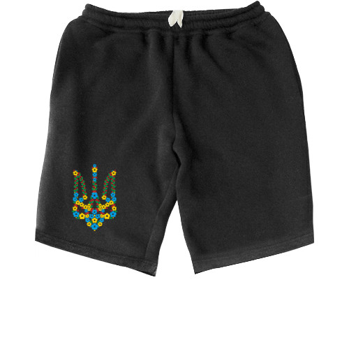 Men's Shorts - квітковий герб - Mfest