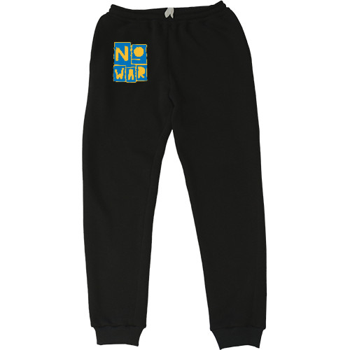 Men's Sweatpants - NO WAR - Mfest