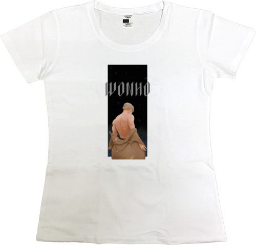 Women's Premium T-Shirt - wonho art - Mfest