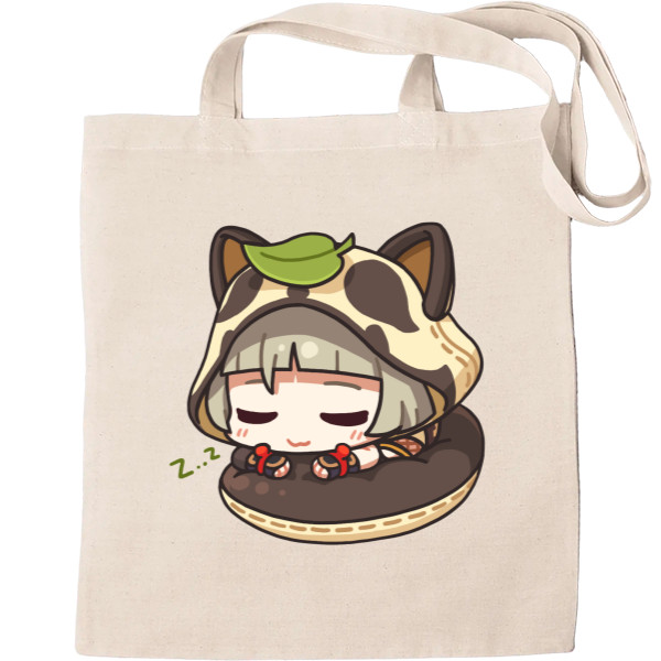 Tote Bag - chibi genshin impact sayu - Mfest