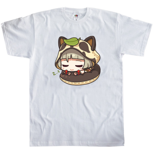 Kids' T-Shirt Fruit of the loom - chibi genshin impact sayu - Mfest