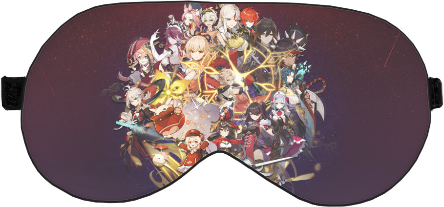 Sleep Mask 3D - genshin impact 3 - Mfest