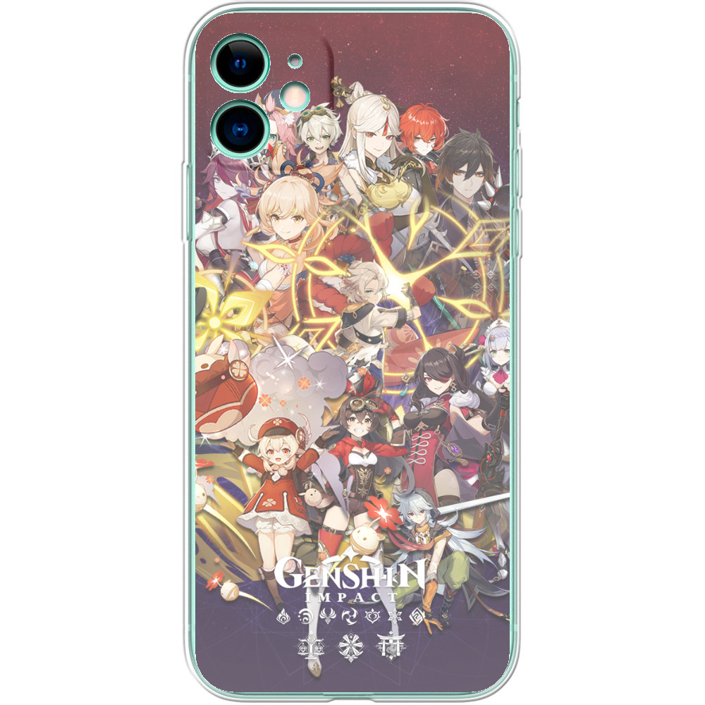 Чохол iPhone - genshin impact 3 - Mfest