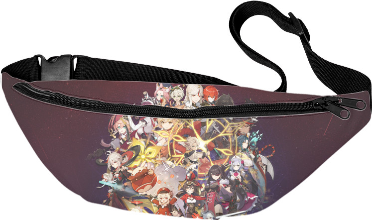 Genshin Impact - Fanny Pack 3D - genshin impact 3 - Mfest