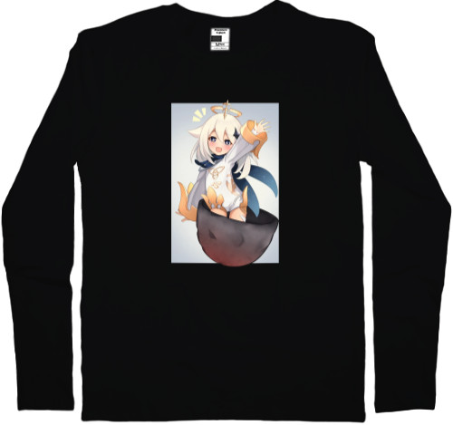 Kids' Longsleeve Shirt - paimon genshin impact 2 - Mfest