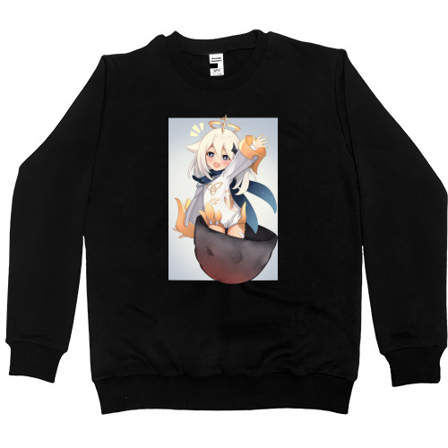 Women's Premium Sweatshirt - paimon genshin impact 2 - Mfest