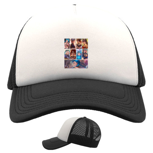 Kids' Trucker Cap - ladies of League of legends - Mfest