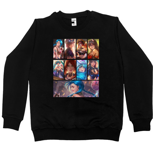 Women's Premium Sweatshirt - ladies of League of legends - Mfest