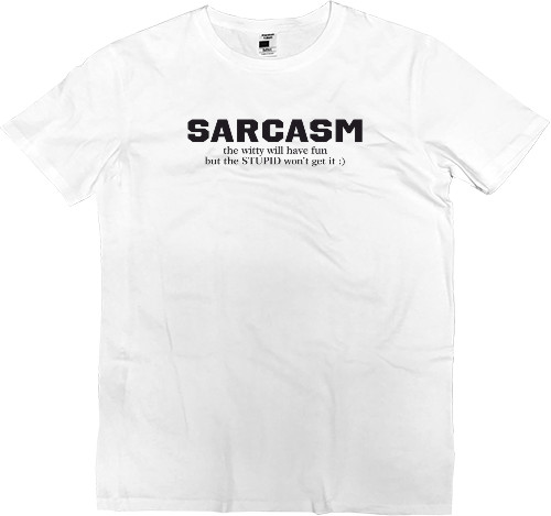 Футболка Преміум Чоловіча - SARCASM - Mfest