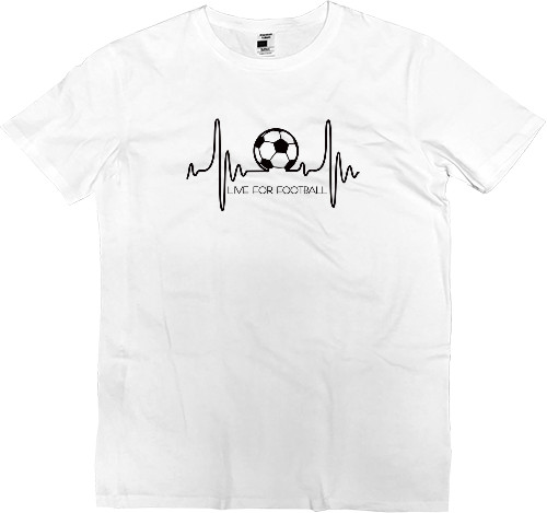 Kids' Premium T-Shirt - LIVE FOR FOOTBALL - Mfest