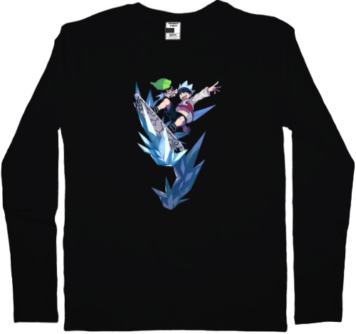 Men's Longsleeve Shirt - shaman king 5 - Mfest