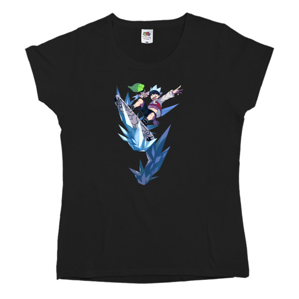 Women's T-shirt Fruit of the loom - shaman king 5 - Mfest