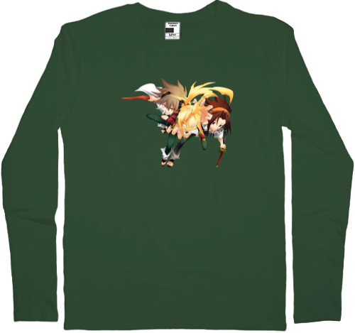 Men's Longsleeve Shirt - shaman king 2 - Mfest