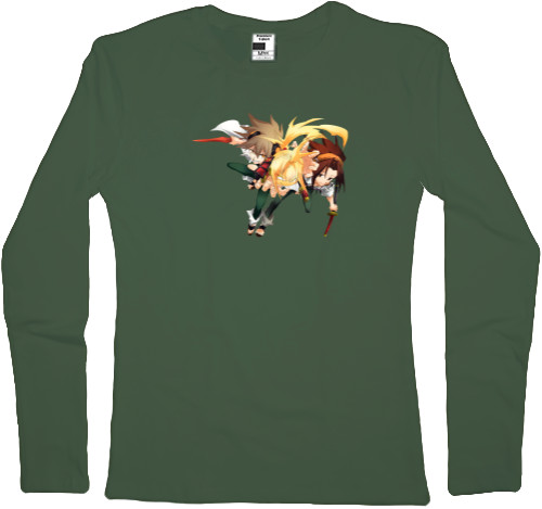 Women's Longsleeve Shirt - shaman king 2 - Mfest