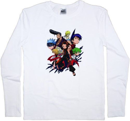 Kids' Longsleeve Shirt - shaman king - Mfest