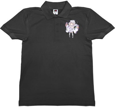 Man's Polo Shirt Fruit of the loom - Емілія re zero 2 - Mfest