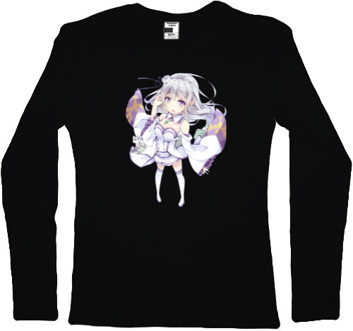 Women's Longsleeve Shirt - Емілія re zero 2 - Mfest