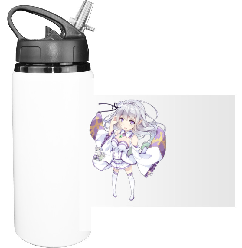 Sport Water Bottle - Емілія re zero 2 - Mfest