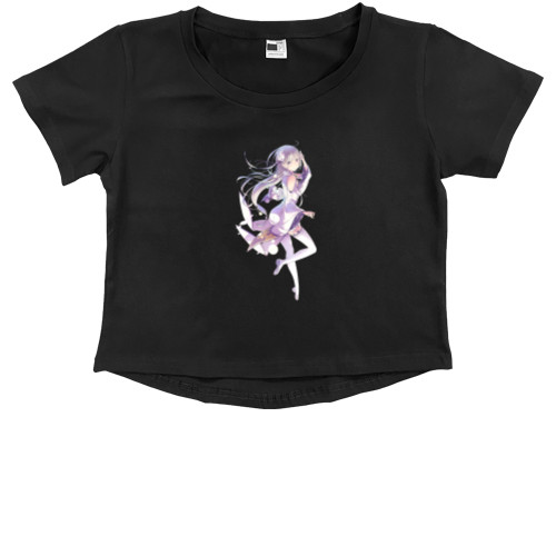 Kids' Premium Cropped T-Shirt - Емілія re zero - Mfest