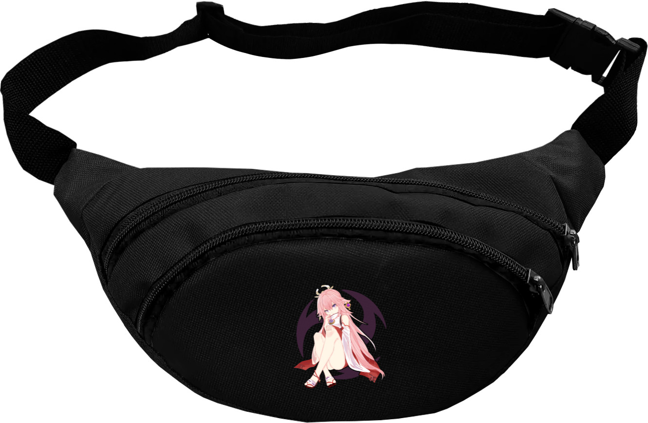 Fanny Pack - genshin impact yae miko 2 - Mfest