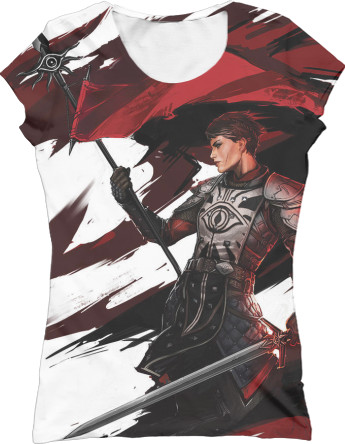 Women's T-Shirt 3D - Dragon Age 3 - Mfest