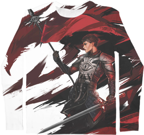 Men's Longsleeve Shirt 3D - Dragon Age 3 - Mfest