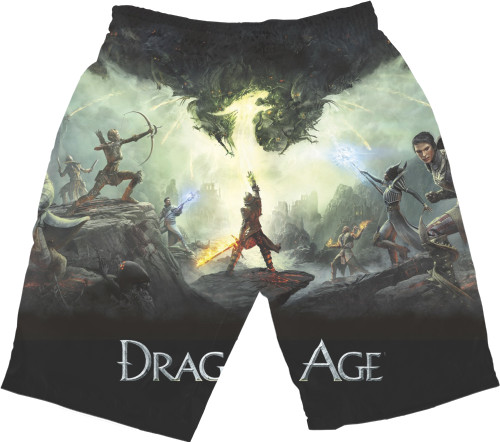 Men's Shorts 3D - Dragon Age 2 - Mfest