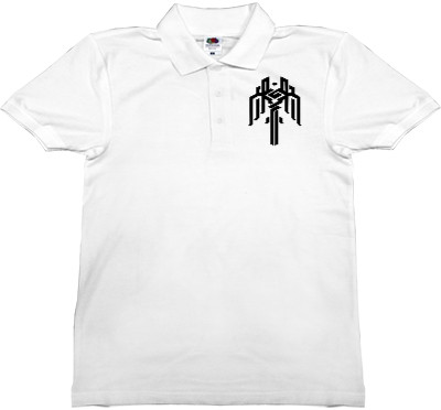 Man's Polo Shirt Fruit of the loom - Dragon Age logo 2 - Mfest