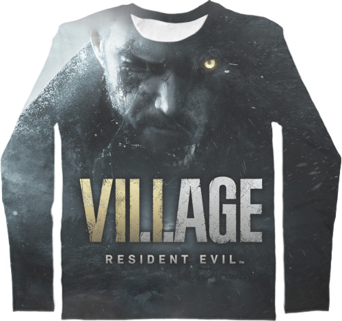 Men's Longsleeve Shirt 3D - resident evil 8 - Mfest