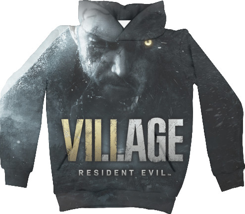 Unisex Hoodie 3D - resident evil 8 - Mfest