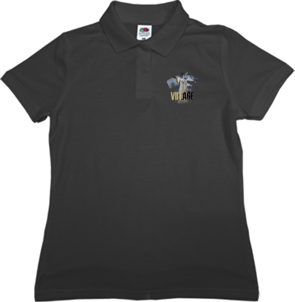 Women's Polo Shirt Fruit of the loom - Resident Evil Village Lady Dumitrescu 2 - Mfest