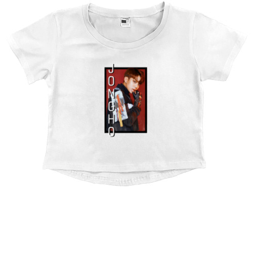 Kids' Premium Cropped T-Shirt - jongho - Mfest