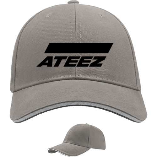 Sandwich Baseball Cap - ateez logo - Mfest