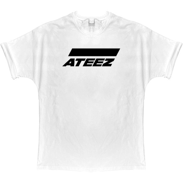 T-shirt Oversize - ateez logo - Mfest