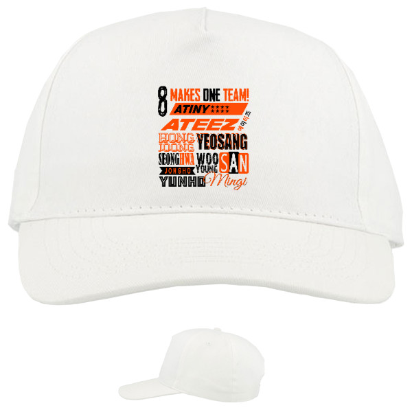 Baseball Caps - 5 panel - Ateez 3 - Mfest