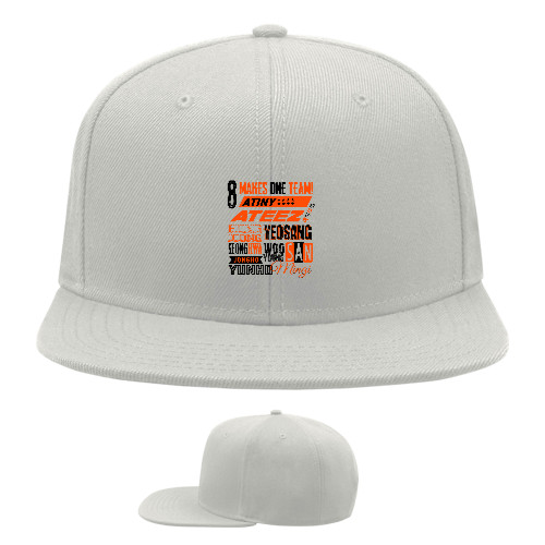 Snapback Baseball Cap - Ateez 3 - Mfest