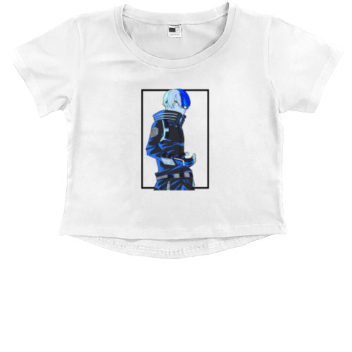 Kids' Premium Cropped T-Shirt - My Hero Academia 3 - Mfest