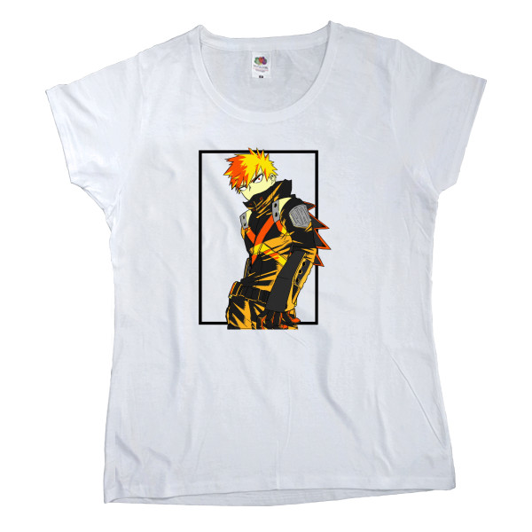 Моя Геройская Академия - Women's T-shirt Fruit of the loom - My Hero Academia - Mfest