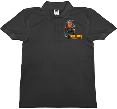 Man's Polo Shirt Fruit of the loom - Deep Rock Galactic 2 - Mfest